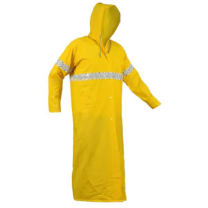 Gabardina impermeable larga ligera