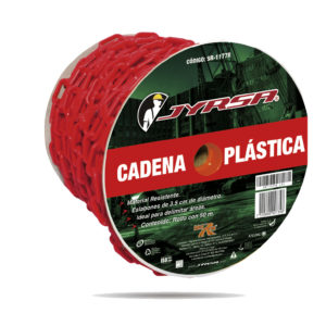 CADENA PLÁSTICA (ROJO)