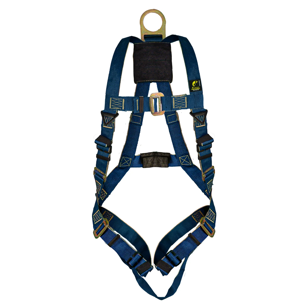 ARNÉS DE CUERPO COMPLETO PARA SOLDADOR CON ANILLO “D” EN LA ESPALDA