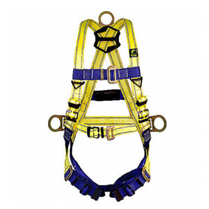 ARNÉS DE CUERPO COMPLETO CON ANILLO “D” EN ESPALDA Y COSTADOS