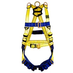 ARNÉS DE CUERPO COMPLETO CON ANILLO “D” EN LA ESPALDA Y HOMBROS