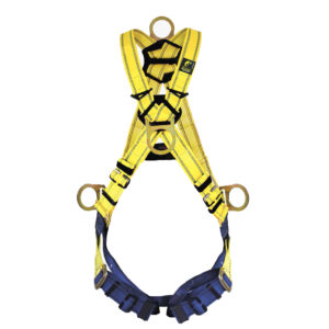 ARNÉS DE CUERPO COMPLETO CON ANILLO “D” EN LA ESPALDA, PECHO Y COSTADOS