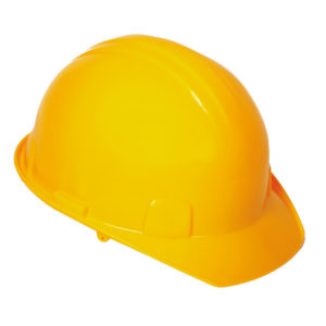 CASCO TIPO CACHUCHA DIELÉCTRICO CON SUSPENSIÓN TEXTIL 6 PUNTOS CON AJUSTE MILIMÉTRICO(AMARILLO)