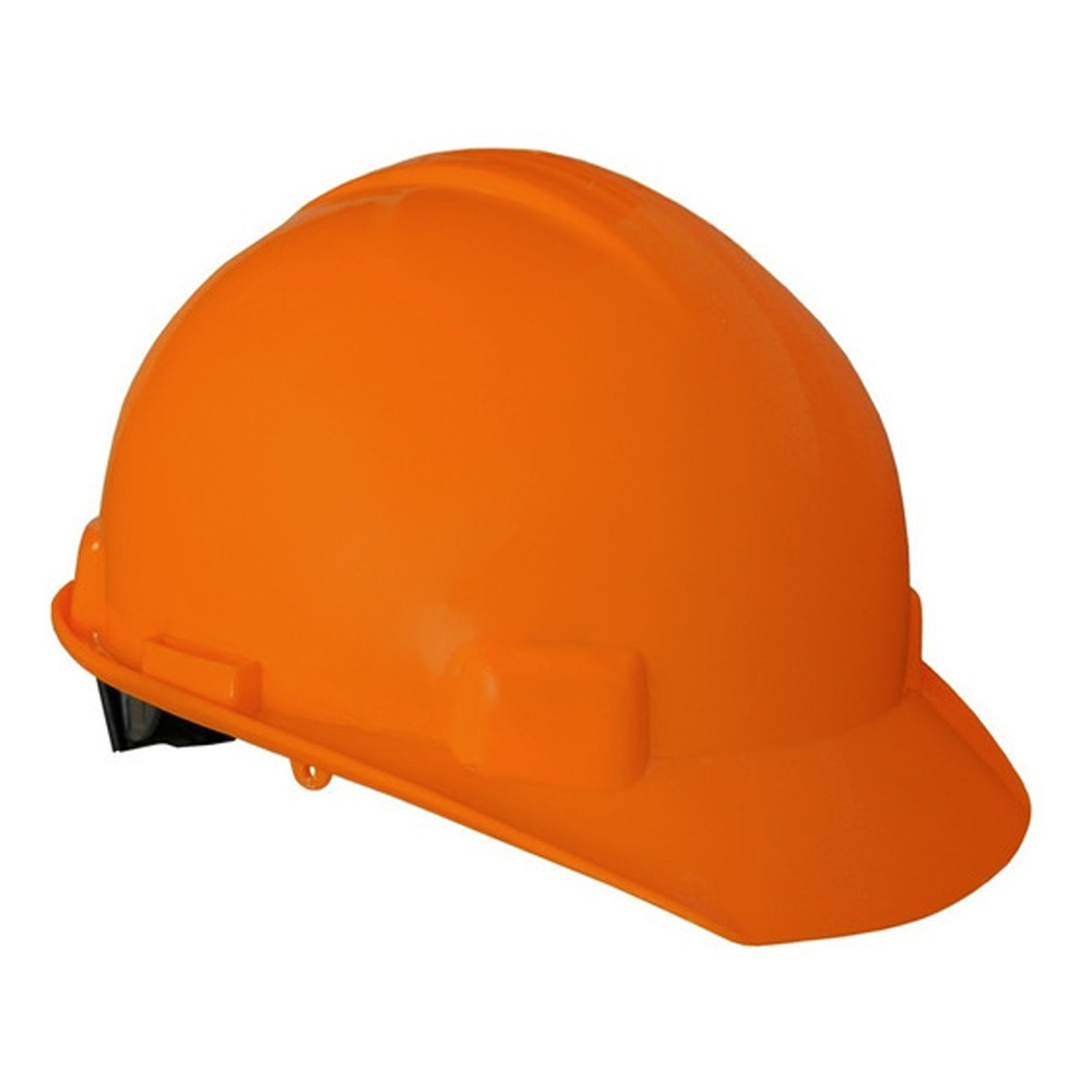 CASCO TIPO CACHUCHA DIELÉCTRICO CON SUSPENSIÓN TEXTIL 6 PUNTOS CON AJUSTE MILIMÉTRICO (ANARANJADO)