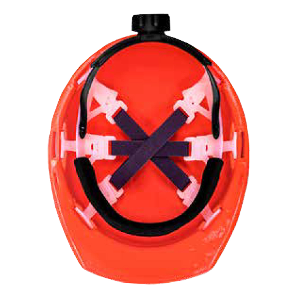 CASCO TIPO CACHUCHA DIELÉCTRICO CON SUSPENSIÓN TEXTIL 6 PUNTOS CON AJUSTE MILIMÉTRICO (ANARANJADO) - Image 2