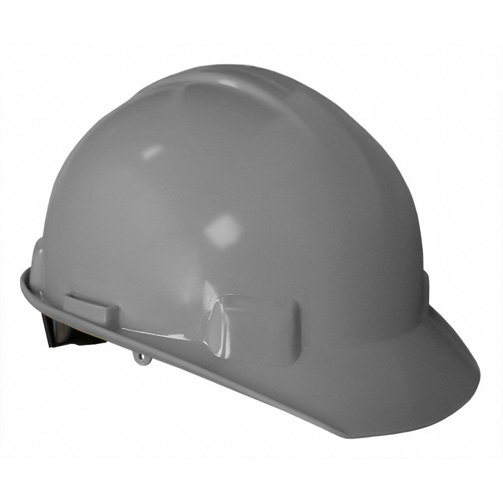CASCO TIPO CACHUCHA DIELÉCTRICO CON SUSPENSIÓN TEXTIL 6 PUNTOS CON AJUSTE MILIMÉTRICO (GRIS)