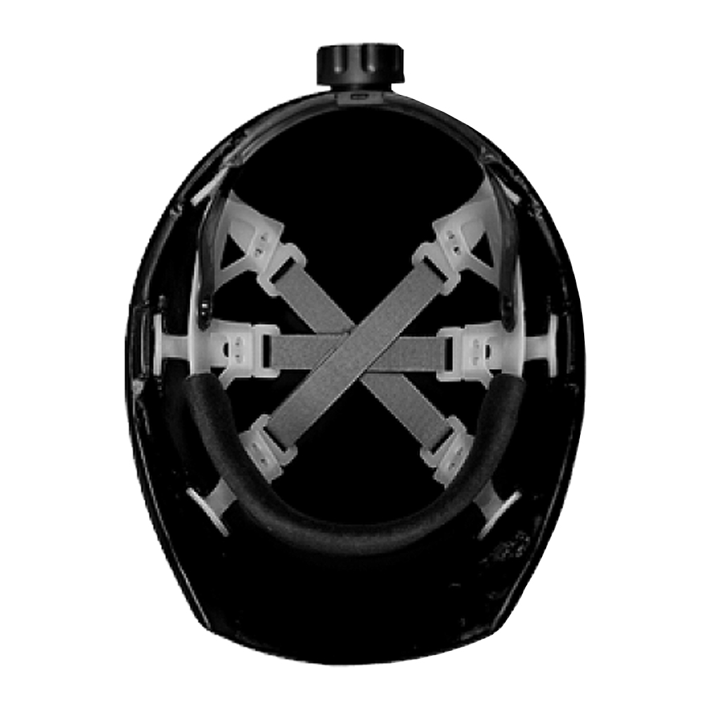 CASCO TIPO CACHUCHA DIELÉCTRICO CON SUSPENSIÓN TEXTIL 6 PUNTOS CON AJUSTE MILIMÉTRICO (NEGRO) - Image 2