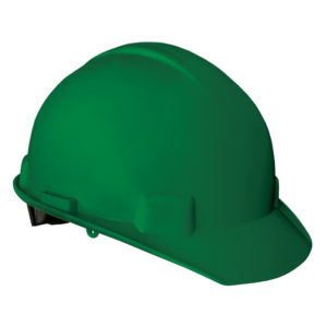 CASCO TIPO CACHUCHA DIELECTRICO CON SUSPENSION TEXTIL 6 PUNTOS CON AJUSTE MILIMETRICO (VERDE)